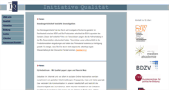 Desktop Screenshot of initiative-qualitaet.de